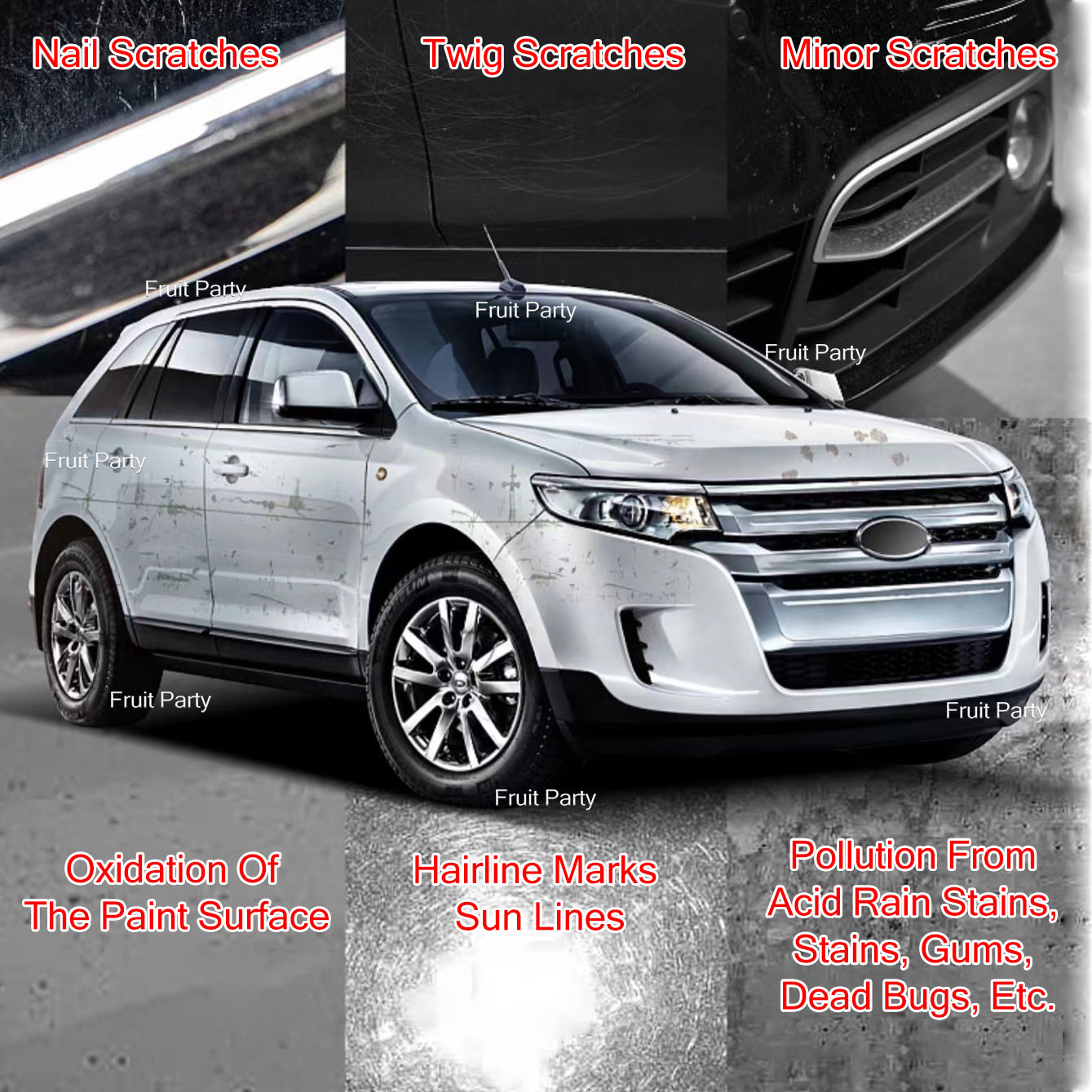 Restore Your Car's Shine With Authentic Scratch Remover Spray!
