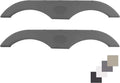 Tandem Trailer Fender Skirt for RVs, Campers and Trailers | 4 Colors to Choose from (Gray, 2-Pack)