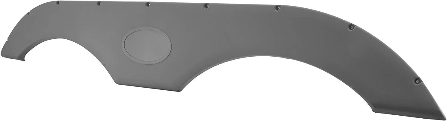 Tandem Trailer Fender Skirt for RVs, Campers and Trailers | 4 Colors to Choose from (Gray, 2-Pack)