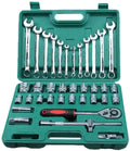 Wrench 37pcs Car Repair Torque Wrench Tool Combination Tool Set Mechanics Hand Tool Kits Ratchet Socket Spanner Household Universal Hand Tools