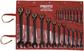 Stanley Proto JSCVM-22S Proto 22-Piece Black Chrome Reversible Combination Ratcheting Wrench