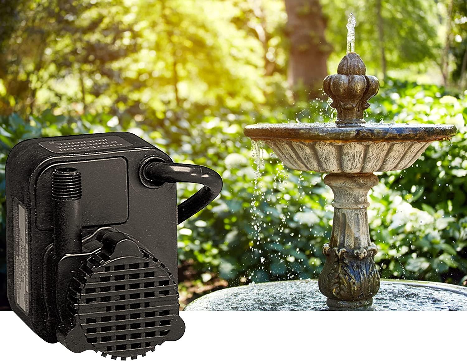 Little Giant PE-1 Small Submersible Pump, 1/125HP 170GPH 115V Epoxy Encapsulated