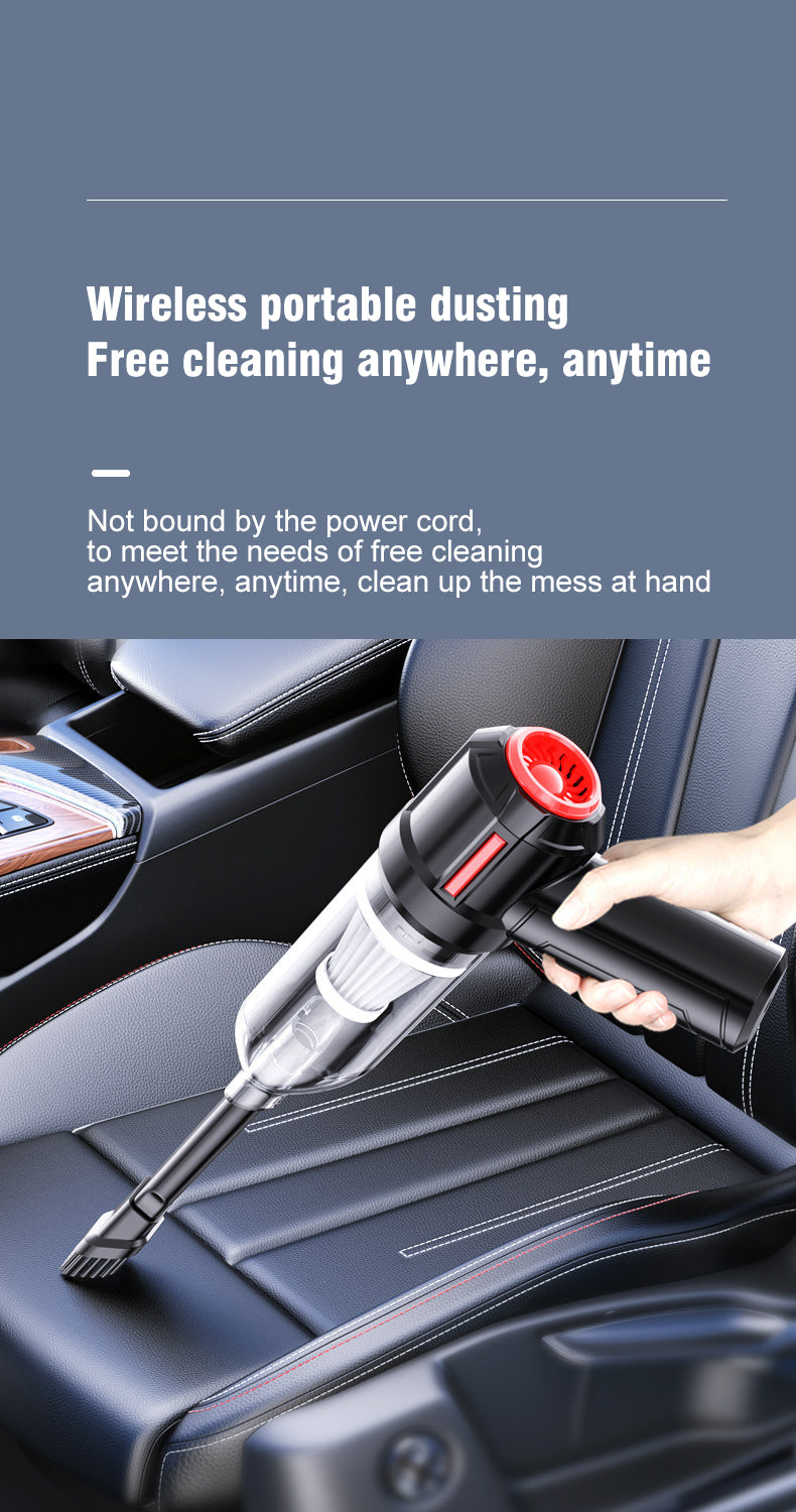 Cordless Vacuum Cleaner, Handheld Rechargeable Car Vacuum Charging Dock, Strong Suction Portable Mini Vacuum, Wet Dry Vacuum Cleaner For Car Home