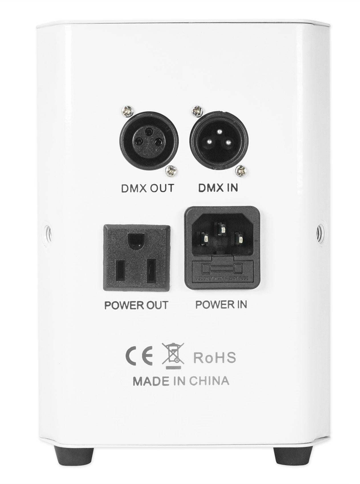 Chauvet DJ CUMULUS Commercial Fog Machine Fogger+Case+(3) White Wireless Lights