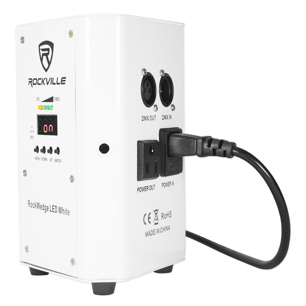 Chauvet DJ CUMULUS Commercial Fog Machine Fogger+Case+(3) White Wireless Lights