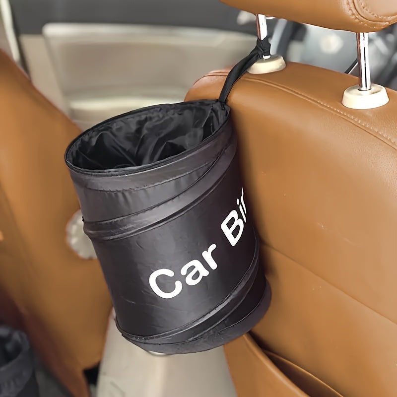 Keep Your Car Clean &amp; Organized with this Collapsible Car Trash Can!