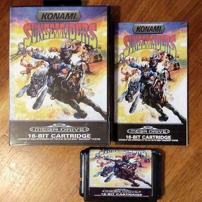 Overseas Mega Drive Sunsetriders Sunset Riders