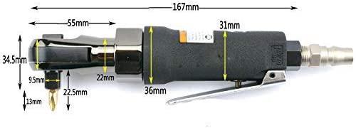HAND TOOLS Spanners Wrenches Compact  3/8 Inch Air Ratchet Wrench Rugged 90 Degree Pneumatic Socket Wrench Elbow wind Batch Hand Tools wrenches set