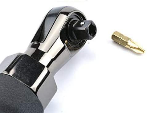 HAND TOOLS Spanners Wrenches Compact  3/8 Inch Air Ratchet Wrench Rugged 90 Degree Pneumatic Socket Wrench Elbow wind Batch Hand Tools wrenches set