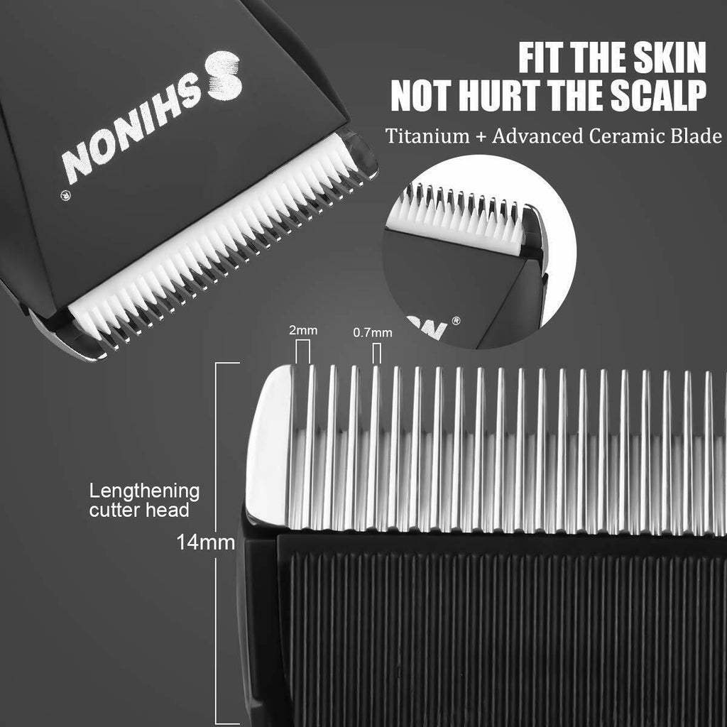 Advanced Ceramic Machine of Cut Hair Professional TTMOW Lithium Battery LED