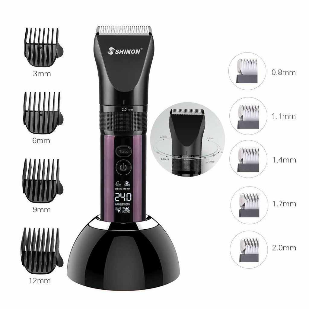 Advanced Ceramic Machine of Cut Hair Professional TTMOW Lithium Battery LED