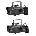 Chauvet DJ Hurricane 1200 1.0L Pro Fog/Smoke Machine with Wired Remote (2 Pack)