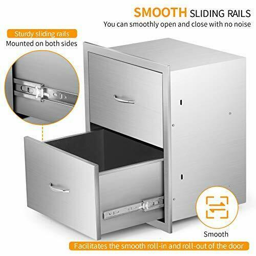 Steel Kitchen Drawers with Handles -in Stora2-Layer