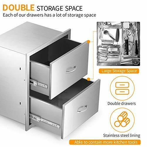 Steel Kitchen Drawers with Handles -in Stora2-Layer