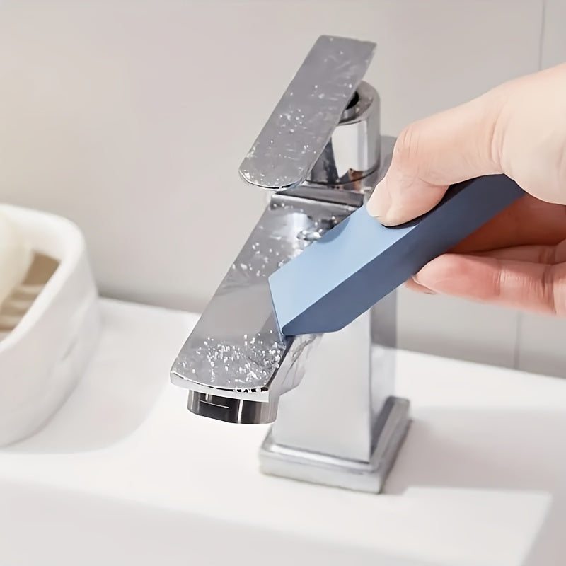 1pc Easy Limescale Eraser, Remove Rust And Scale From Bathroom And Kitchen Surfaces With Rubber Brush