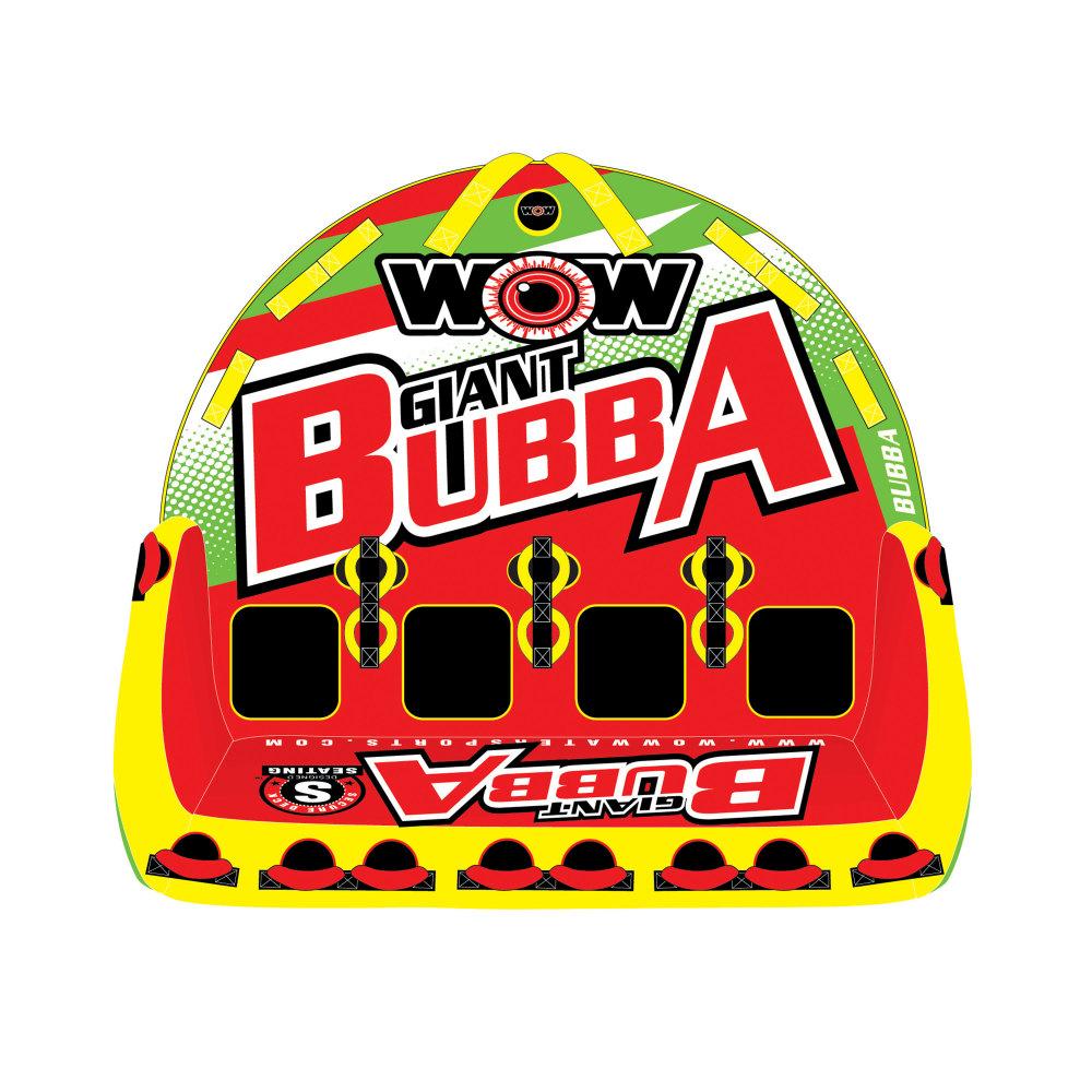 WOW 171070 Giant Bubba Hi-Vis Inflatable Towable for 1-4 Riders