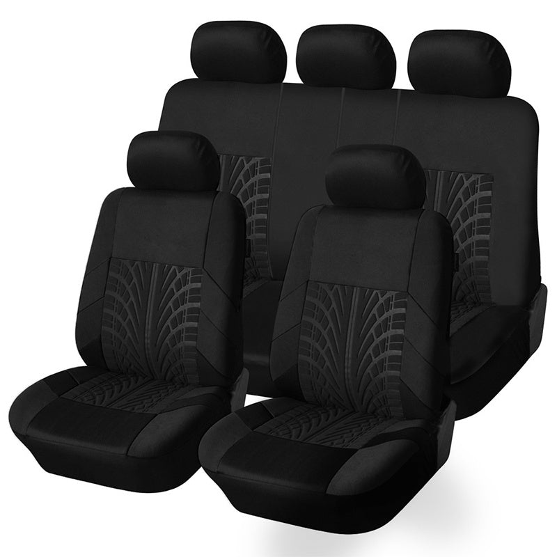 5 Seats Car Seat Covers, Breathable Polyester Split Automotive Front Rear Seat Cushion Covers, Vehicle Seat Protectors Universal For Cars, Trucks, SUV