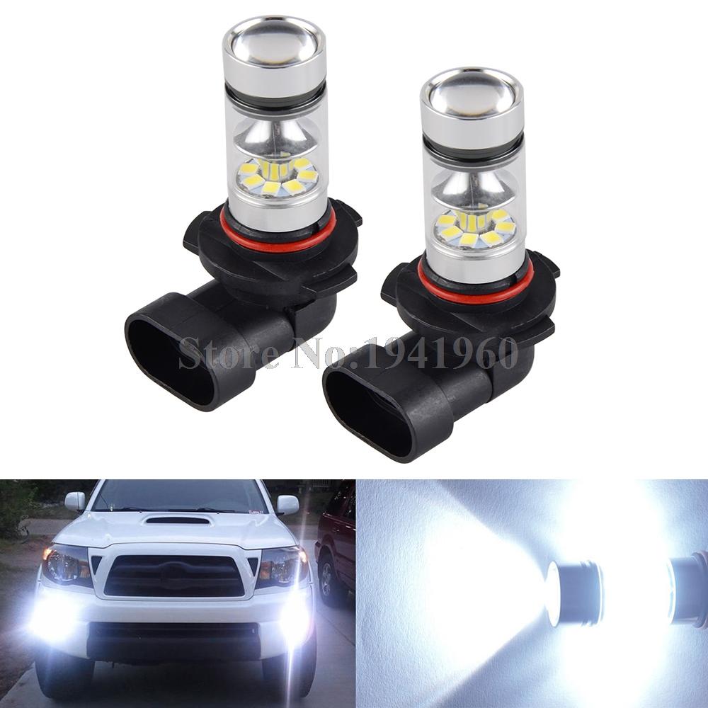 1 Pair Car Fog Lights Bulb H11 H8 H10 9005 9006 H1H3 H7 H4 H16