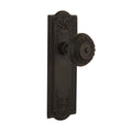 Meadows Plate 2-3/8 in. Backset Oil-Rubbed Bronze Privacy Bed/Bath Meadows Door Knob