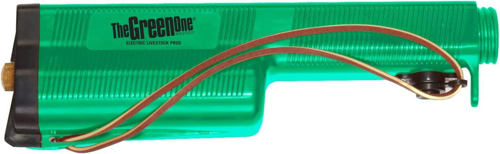 HOT-SHOT HS2000 The Green One Cattle Prod Livestock Prod with 36" Fiberglass Shaft (Item No. HS236)
