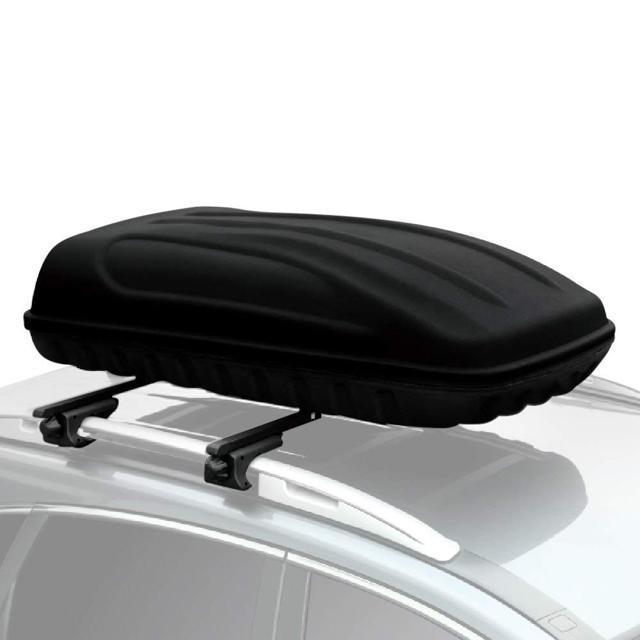 3D MAXpider Shell Roof Box With Rack Size:M 47.2"X29.5"X10.2" (120X75X26cm) Black 6064M-09