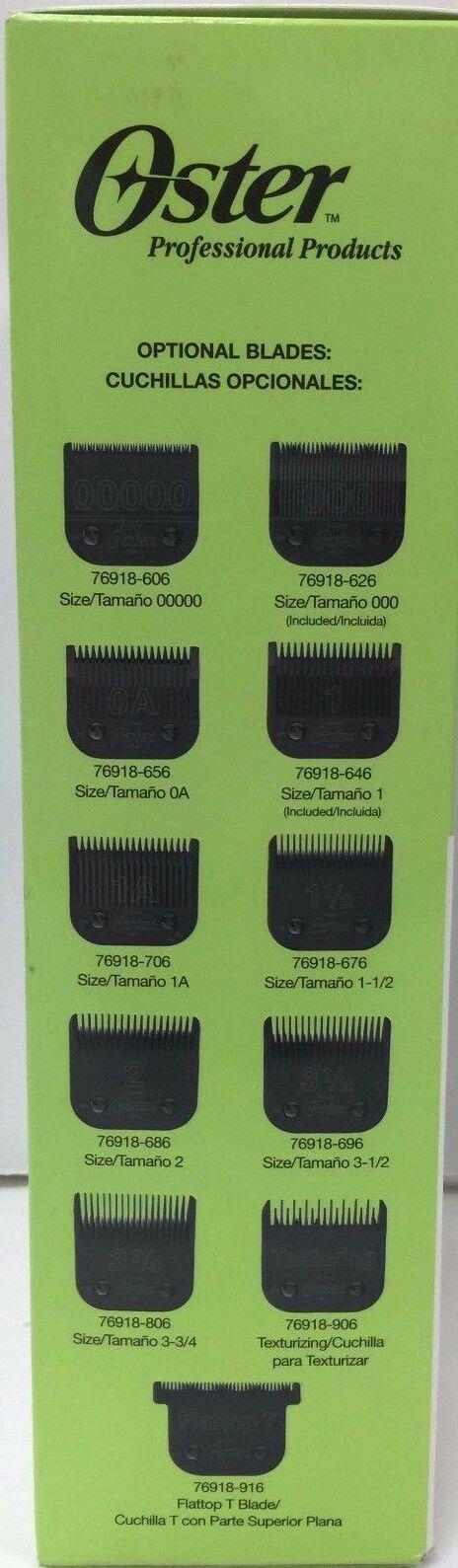 Oster Classic  Professional Hair Clipper 76-41 220 Volts EXPORT ONLY