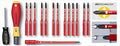 Wiha Tools 28792 Insulated Slotted44; Phillips44; Xeno44; Torx &amp; Square Torque Control Set - 16 Piece