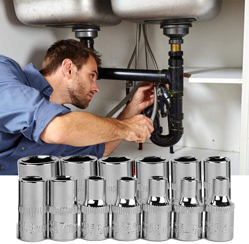 SHYPT 46pcs Wrench Socket Set Hardware Spanner Screwdriver Ratchet Wrench Set Kit Car Repairing Tools Combination Hand Tool Sets