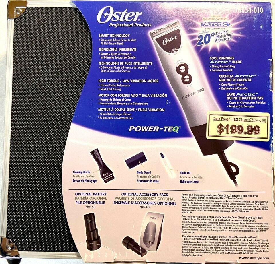 Oster professional products power teq Detachable Blade Clipper 76054-010