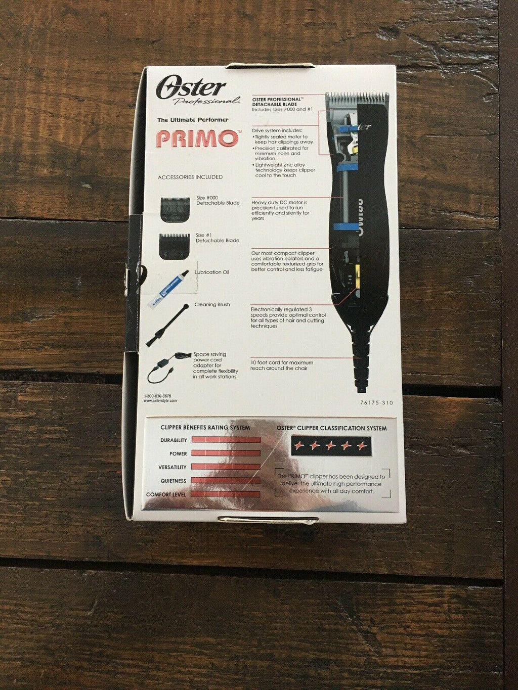 Oster Professional THE ULTIMATE PERFORMER  Heavy Duty Clippers In Box
