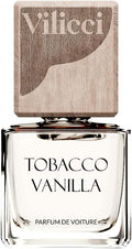 Vilicci Car Air Freshener, Tobacco Vanilla Scent, Long Lasting Fragrance for Auto and Home, 1 Bottle of Car Perfume