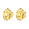 Bright Brass Double Cylinder Deadbolt