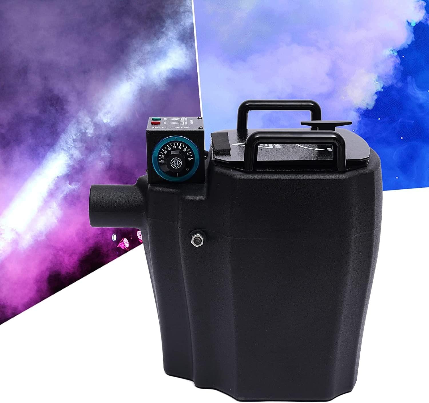 Miumaeov Dry Ice Machine Low Fog Smoke Machine 3500W StaAtmospheric Effects Machines
