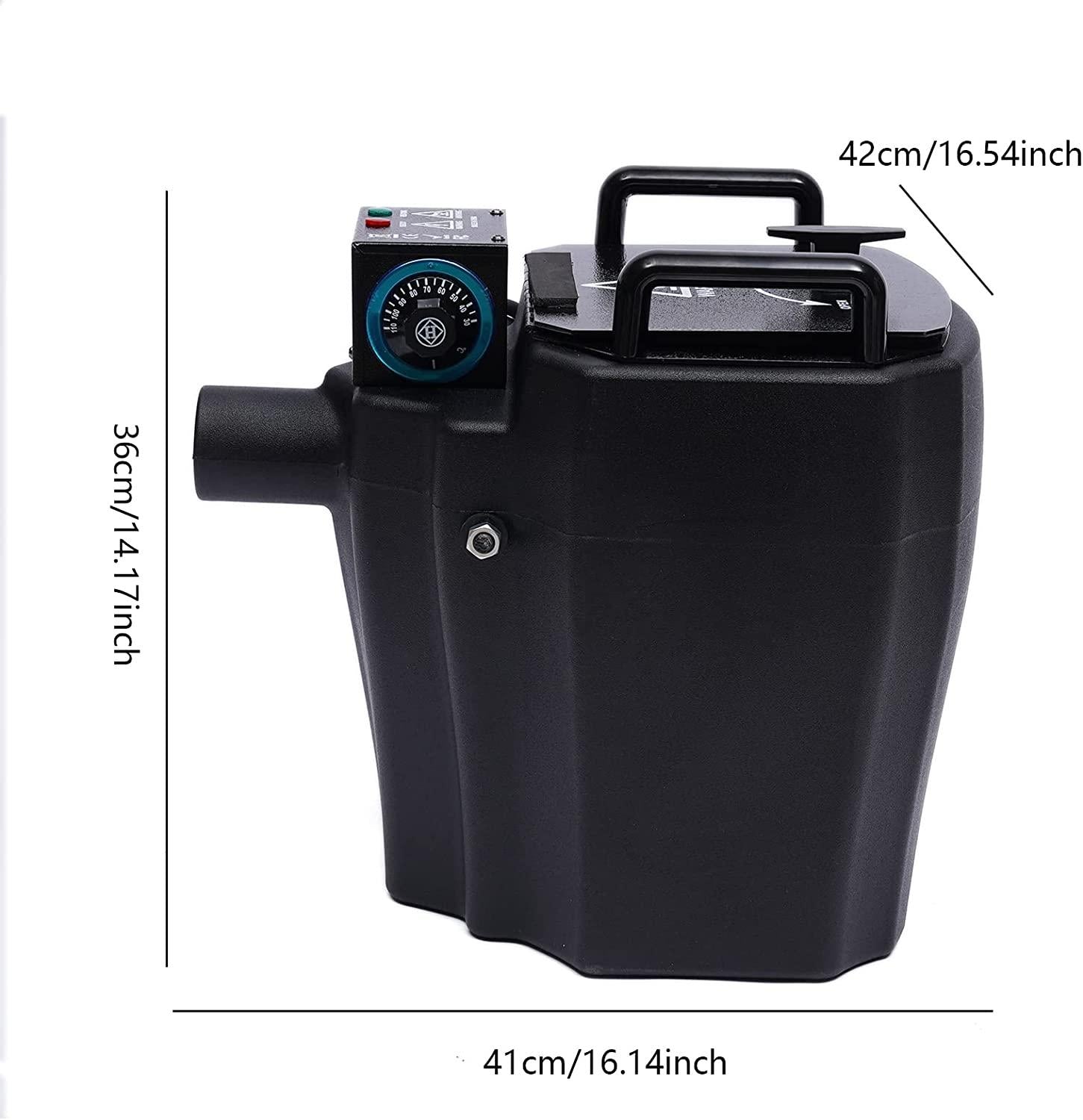 Miumaeov Dry Ice Machine Low Fog Smoke Machine 3500W StaAtmospheric Effects Machines
