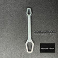 1pc 3-24mm Multi-functional Double Head Wrench Household Tools Universal Self-tightening Adjustable Special-shaped Wrench Portable Hand Tools