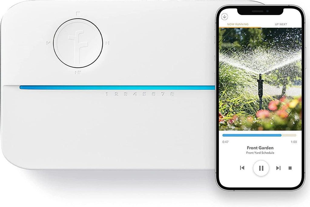 Rachio 8ZULW-C 3rd Generation: Smart, 8 Zone Sprinkler Controller, Works with Alexa