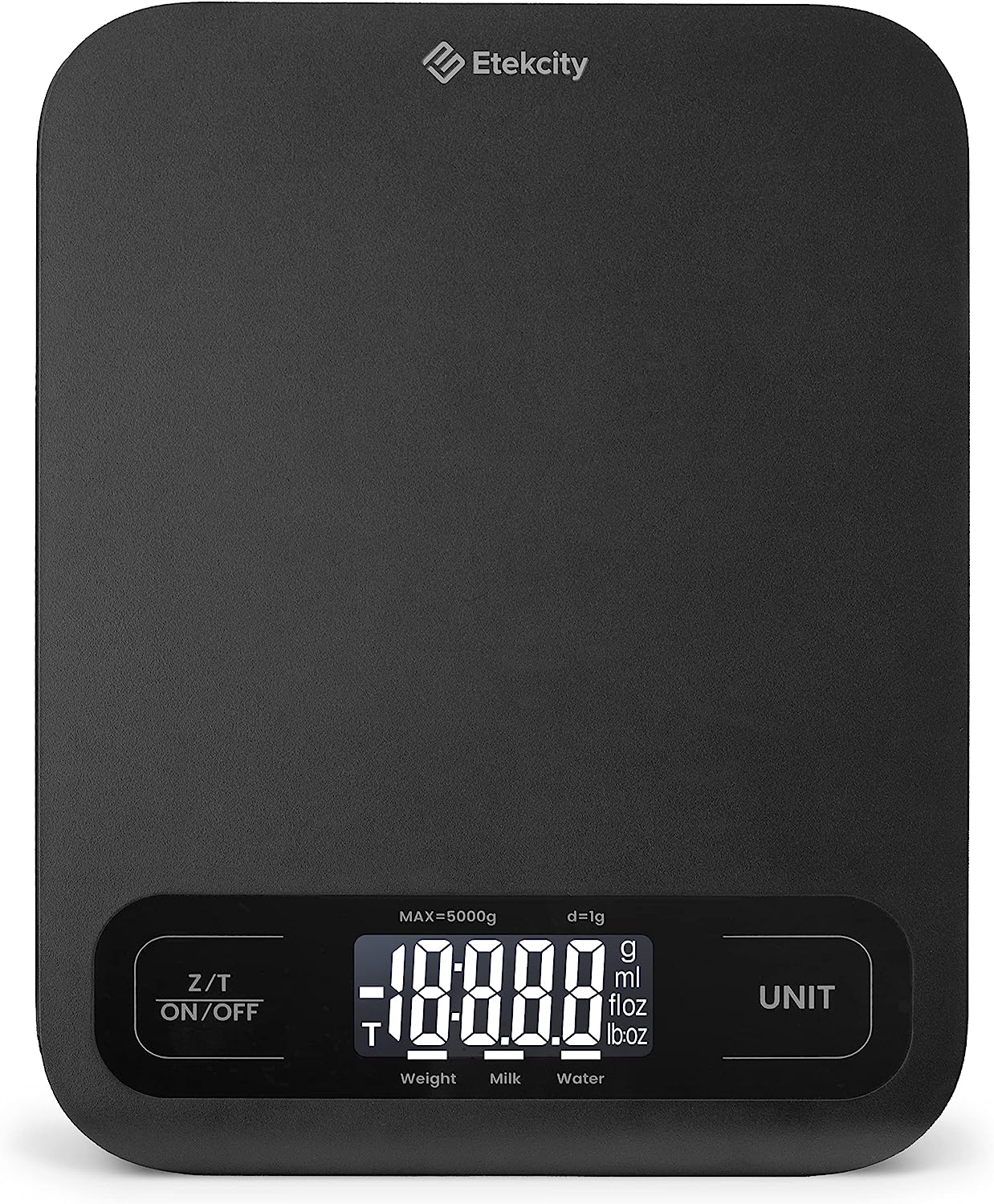 Etekcity Food Kitchen Scale, Digital Grams and Ounces for Weight Loss, Baking, Cooking, Keto and Meal Prep, Large, Black