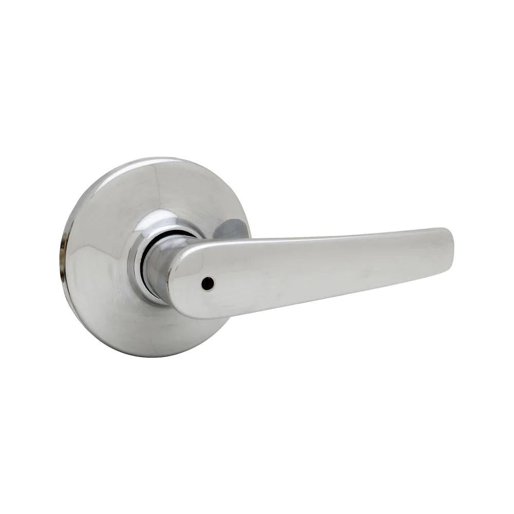 Delta Polished Chrome Privacy Bed/Bath Door Lever