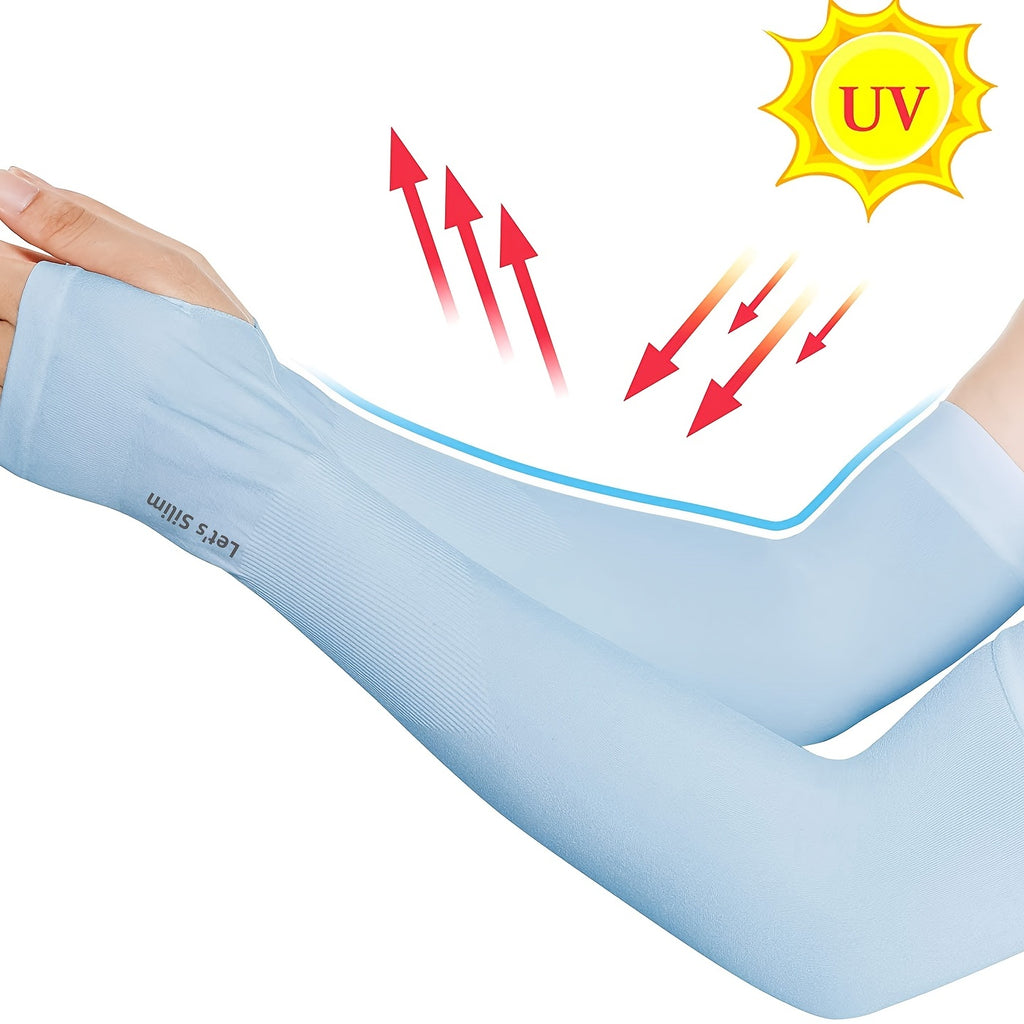 Stay Cool And Protected In The Sun With These UV Protection Compression Arm Sleeves!
