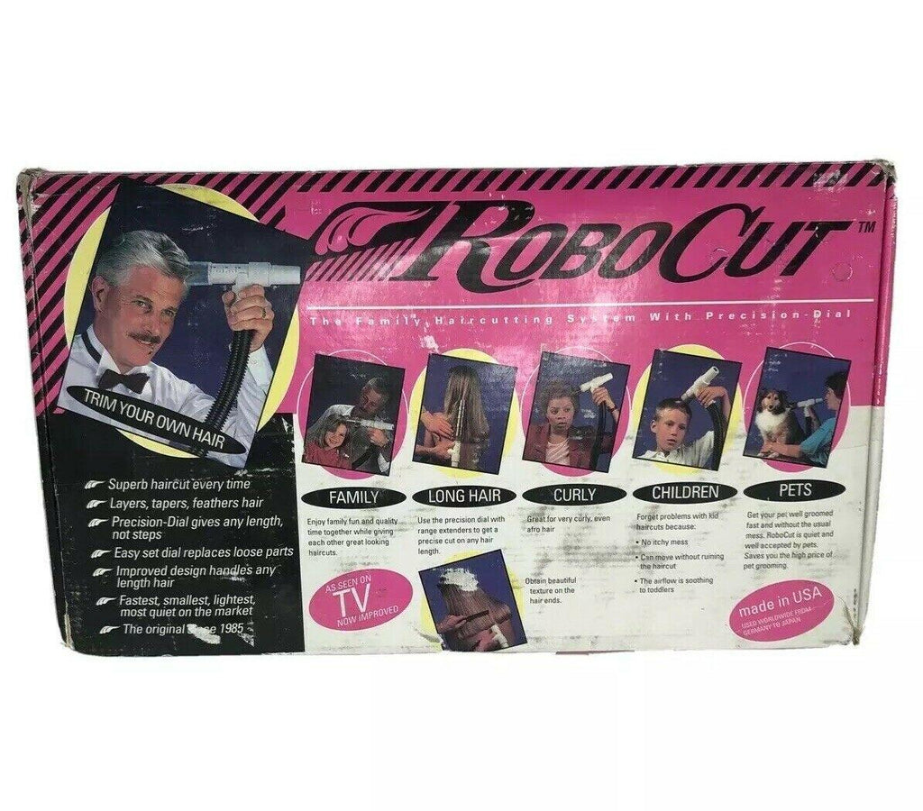 VTG RoboCut Family Hair Haircutting System Complete Original Box Pet Groomer USA