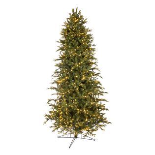 Forever Tree 7.5' Slim Jamestown Fir Power Pole with Remote