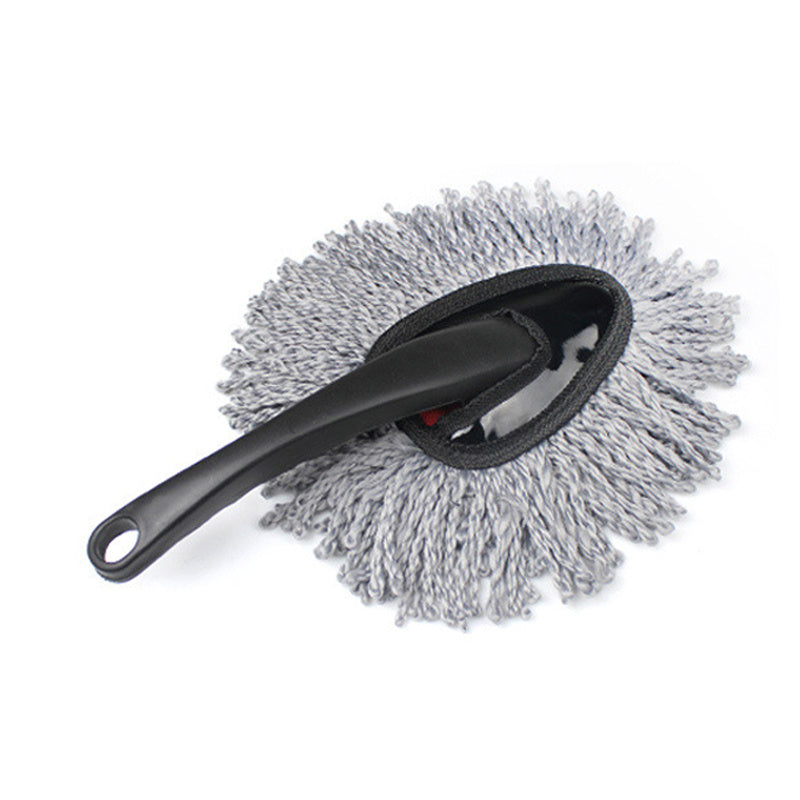 Car Dust Removal Made Easy - Small Duster Wipe, Soft Brush Cleaning Brush, Mini Bristle Brush &amp; Nanofiber Car Interior Accessories