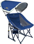 GCI Outdoor Pod Rocker with SunShade Rocking Beach Chair