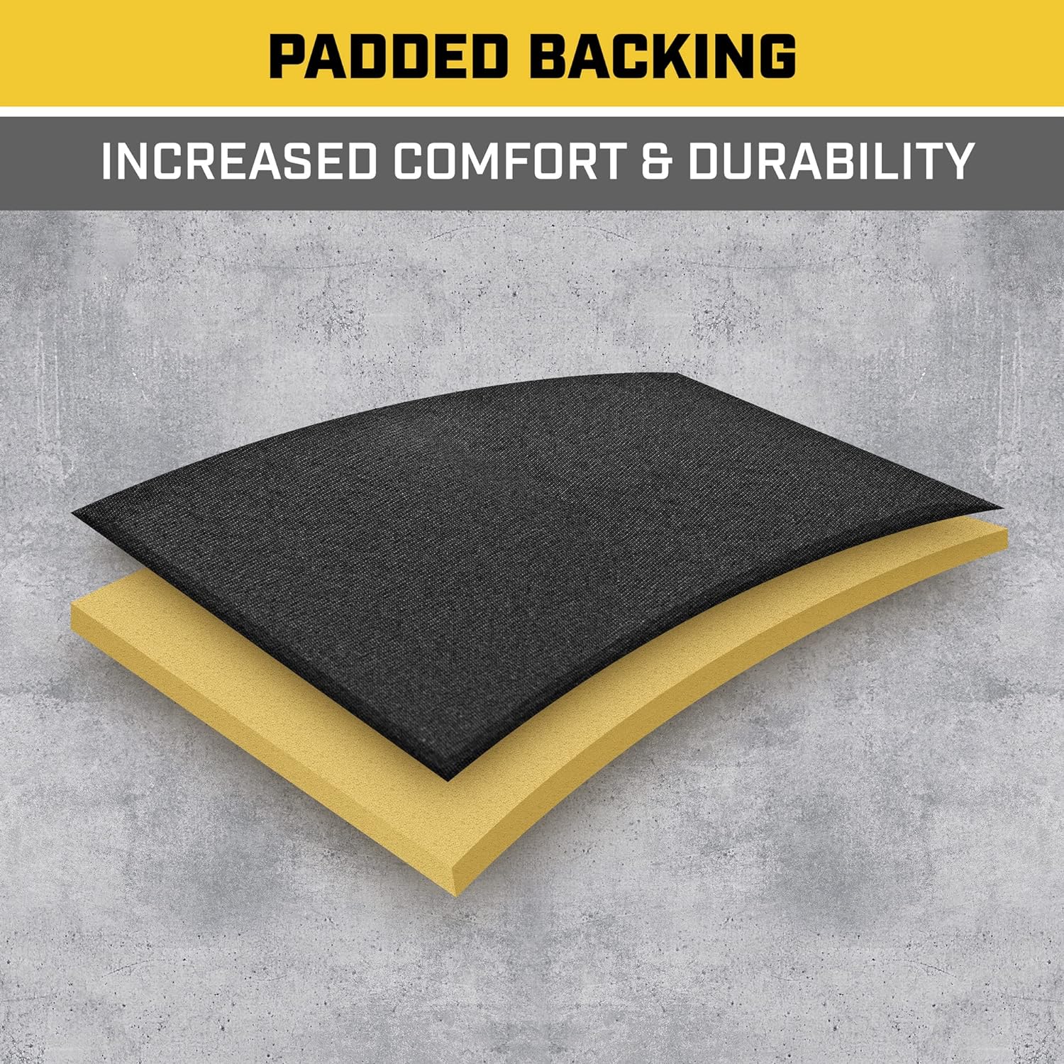 Caterpillar Flexfit Automotive Seat Covers for Cars Trucks and SUVs (Set of 2) – Black Seat Covers for Front Seats, Seat Protectors with Gray Honeycomb Trim, Auto Interior Covers