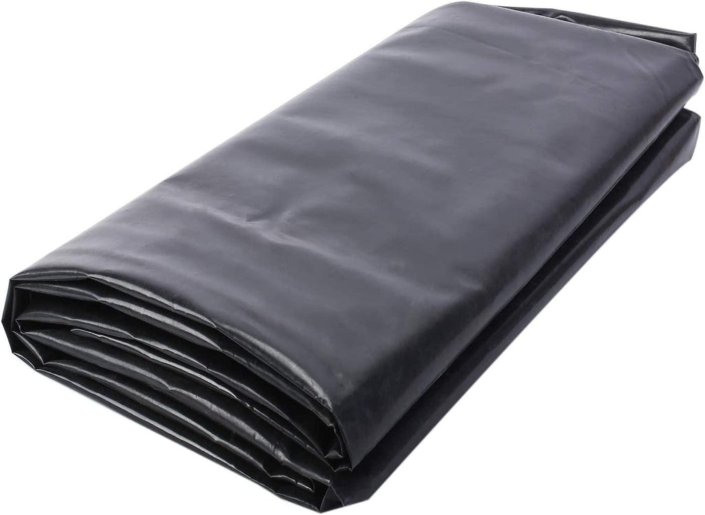 Nisorpa Pond Liner 40 Mil 13 x 16 Feet Fish Safe Pond Fountain Liner PRO Grade HDPE Fish Pond Liner Pond Skins for Fish Ponds Water Gardens Fountain Koi Ponds Easy Cutting Heat & Aging Resistant