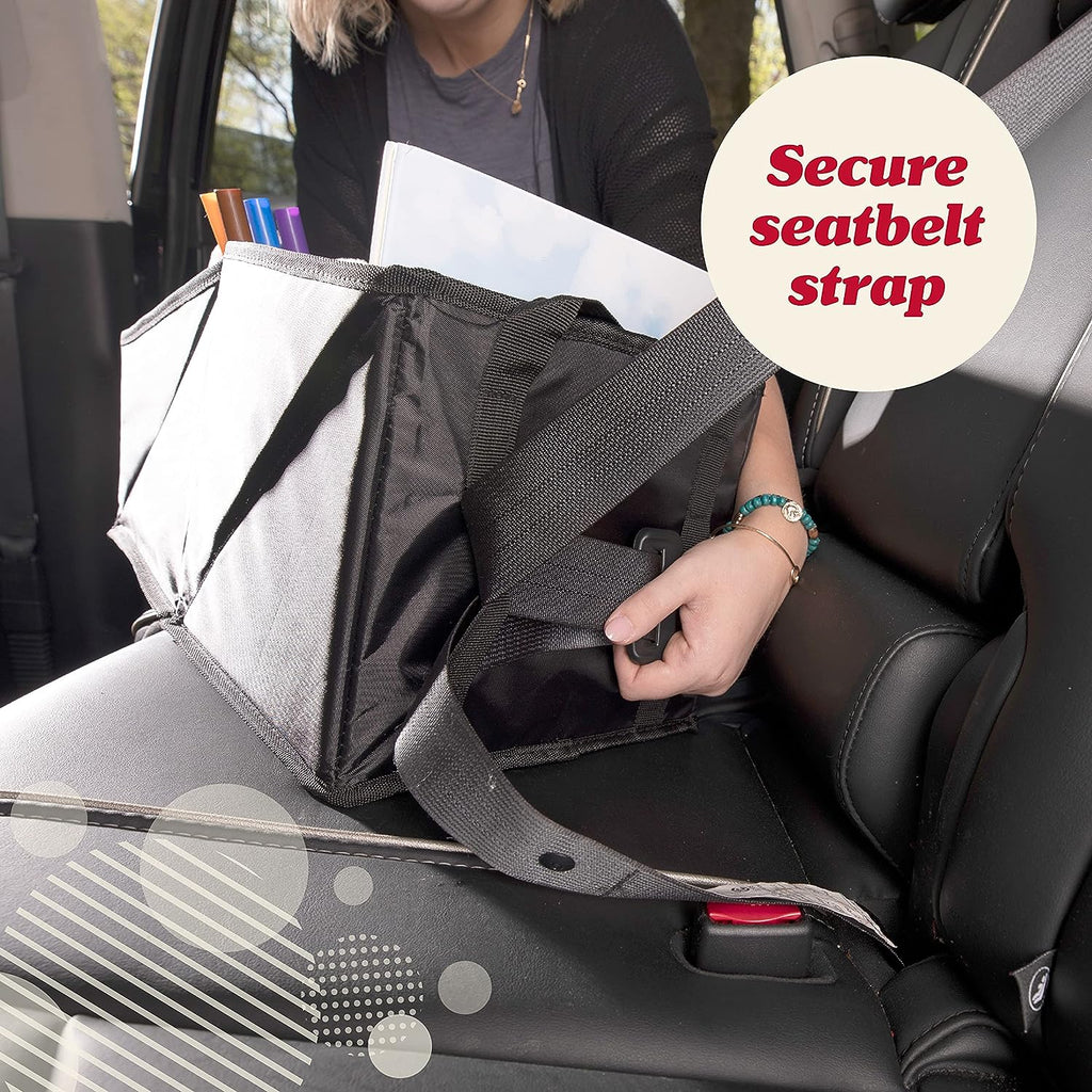 Lusso Gear Car Seat Organizer for Front or Backseat - Great for Adults &amp; Kids, Features 9 Storage Compartments for Toys, Magazines, Tissues, Maps, Books, Documents, Games &amp; More (Planets)