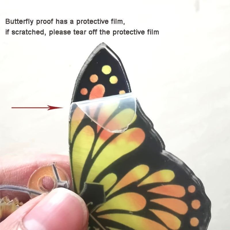1pc Butterfly Cross Car Ornament, Christmas Tree Decoration Hanging Ornament Keychain Accessories Car Interior Accessories Couple Gifts