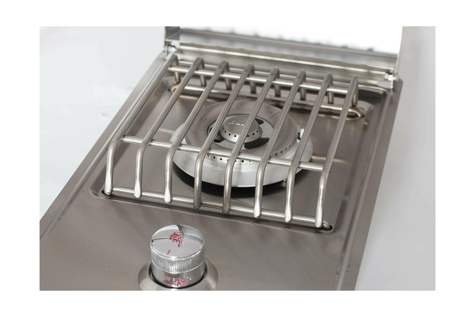 Outdoor Products 60008  Steel Single Side Burner, Liquid Propan...