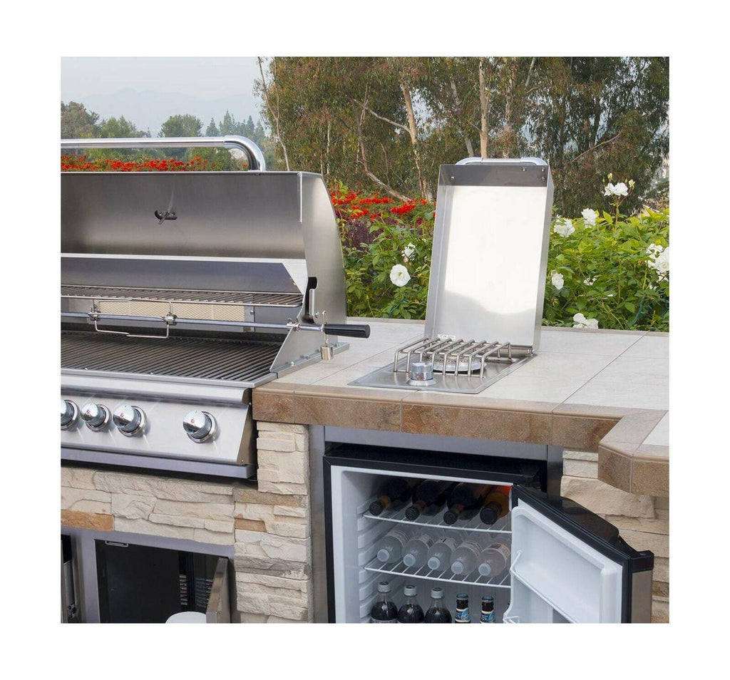 Outdoor Products 60008  Steel Single Side Burner, Liquid Propan...