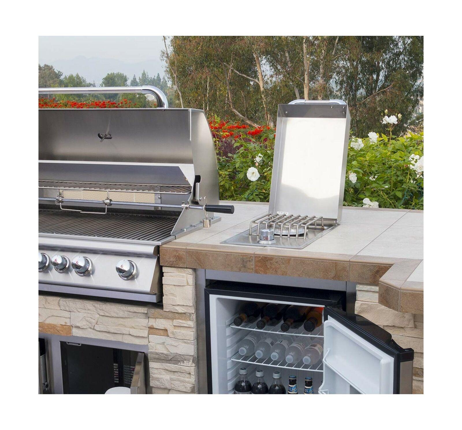 Outdoor Products 60008  Steel Single Side Burner, Liquid Propan...